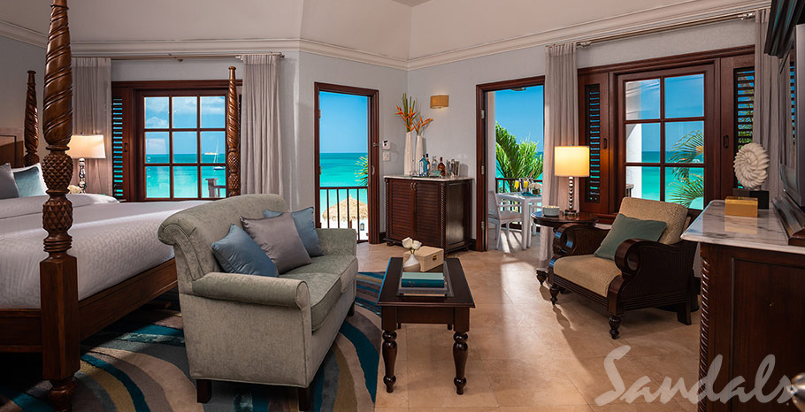 Sandals Grande Antigua Caribbean Honeymoon Beachfront Butler Suite