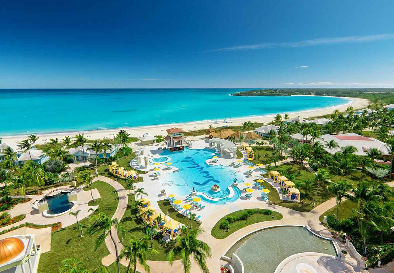 Sandals Emerald Bay  Exuma Bahamas Resort view