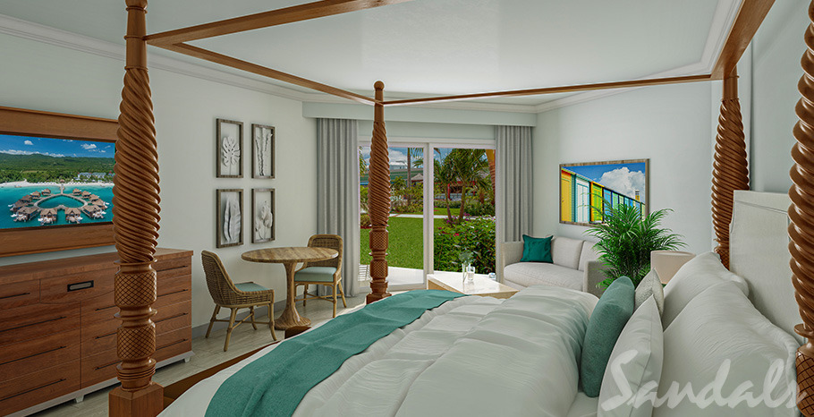 Sandals Royal Bahamian  Photos Location West Bay Grande Luxe Walkout Oversized Club Level Junior Suite