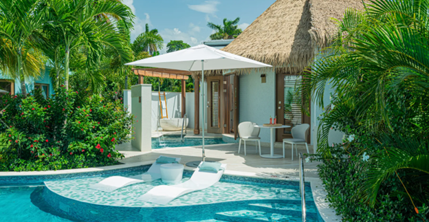 Coyaba Villa Swim-up Rondoval Butler Suite w/ Private Pool Sanctuary